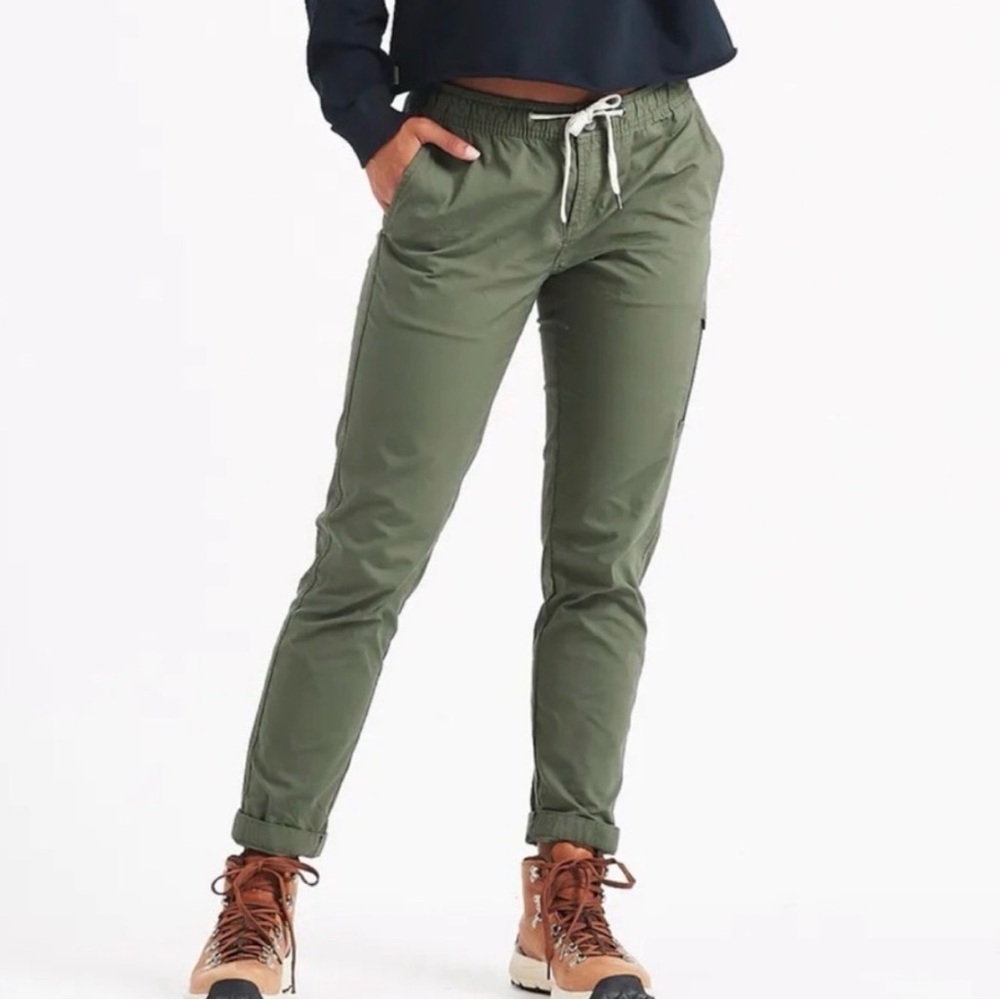 Vuori Ripstop Army Climber Pant Zipper Pockets size medium